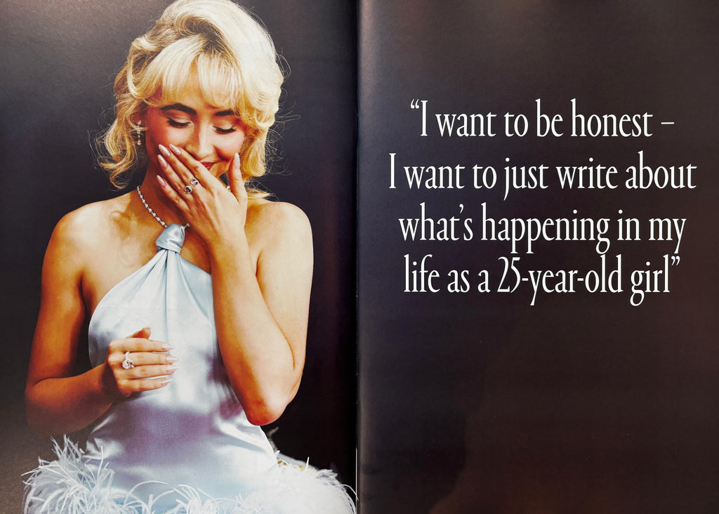 Sabrina Carpenter Pop Icons In Focus Poster Magazine 2025