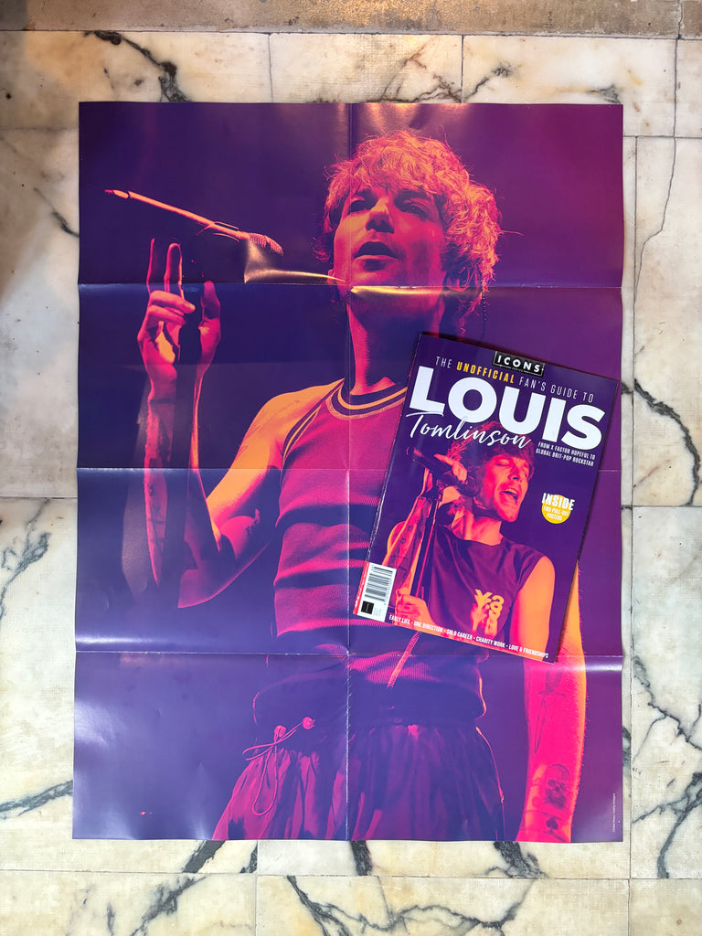 Icons Series magazine #66 2026 Fan's guide to Louis Tomlinson + 2 Pull out posters (Pre order)