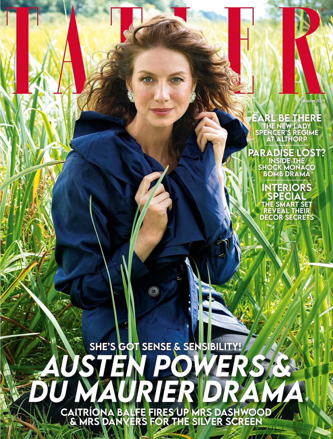 Tatler Magazine October 2026 - Caitríona Balfe