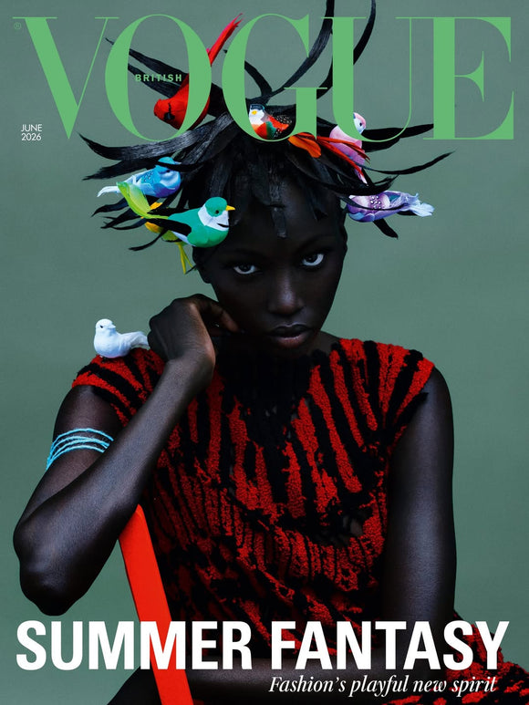 BRITISH Vogue UK Magazine June 2026 - Anok Yai