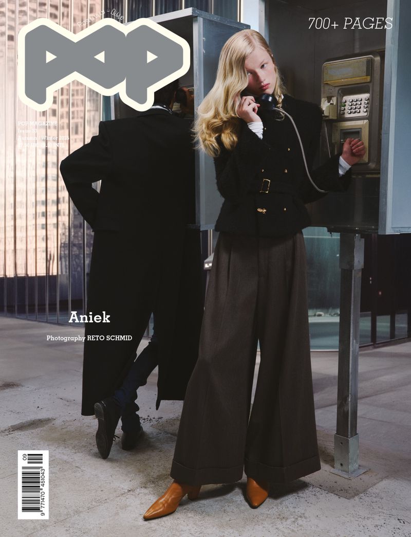 POP MAGAZINE ISSUE 53 AUTUMN WINTER 2025 - Aniek Pietersma - See description