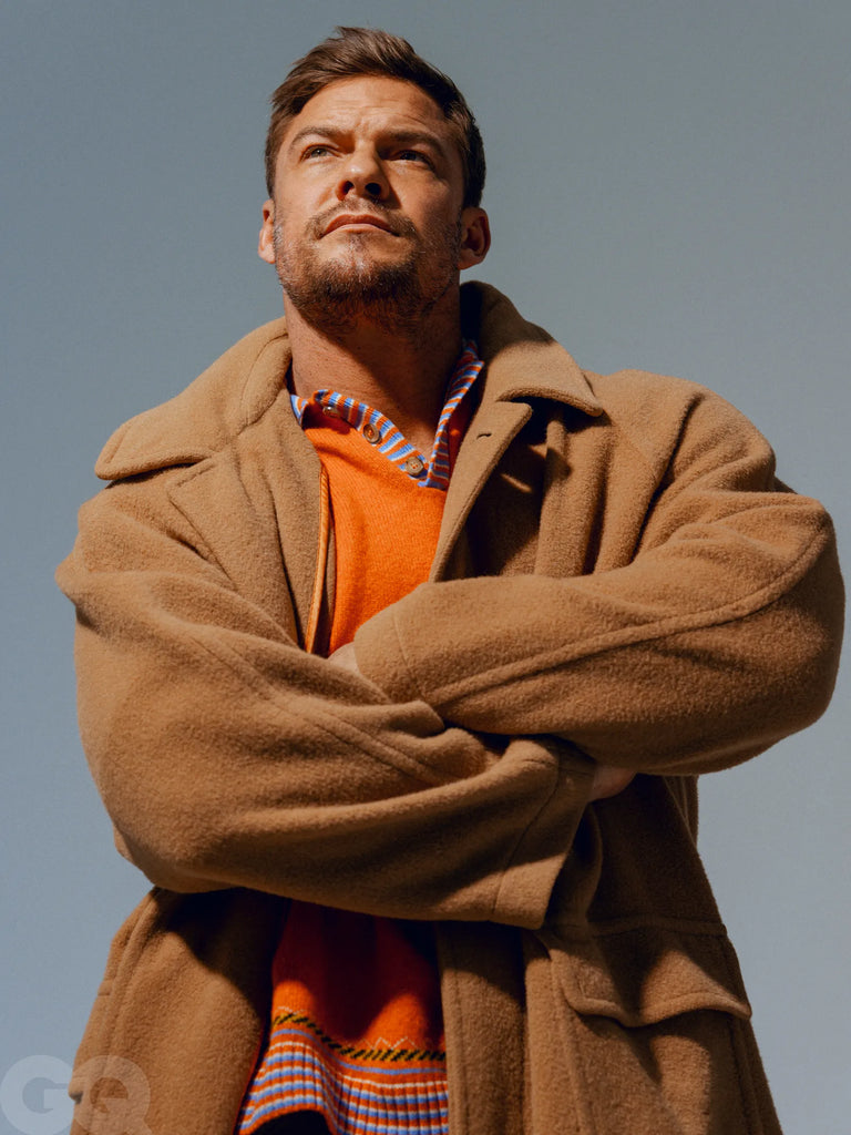 BRITISH GQ Magazine April/May 2024 Alan Ritchson