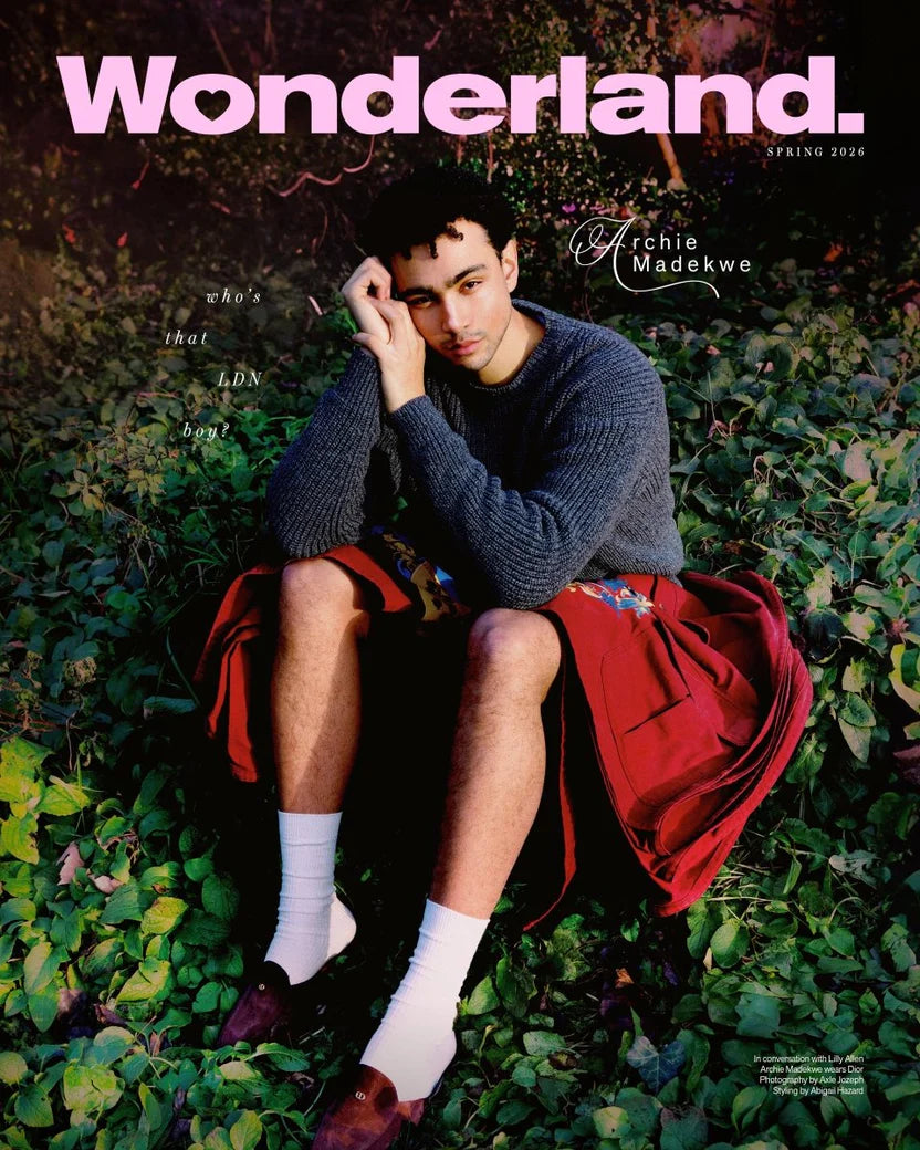 Archie Madekwe - Wonderland Spring 2026 - YourCelebrityMagazines Archie Madekwe - Wonderland Spring 2026 - YourCelebrityMagazines
