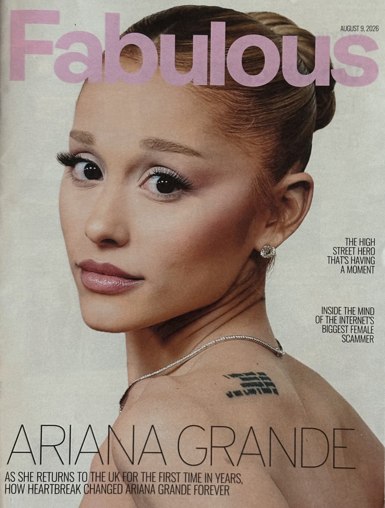 UK Fabulous Magazine 9 August 2026 Ariana Grande