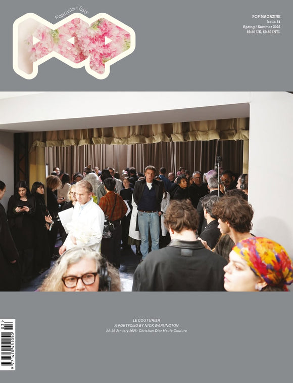 POP Magazine Issue 54 - Spring Summer 2026 - Le Couturier Cover Nick Waplington Cover