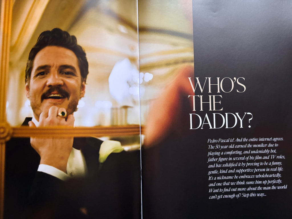 Pedro Pascal InFocus 2025 (In Stock)