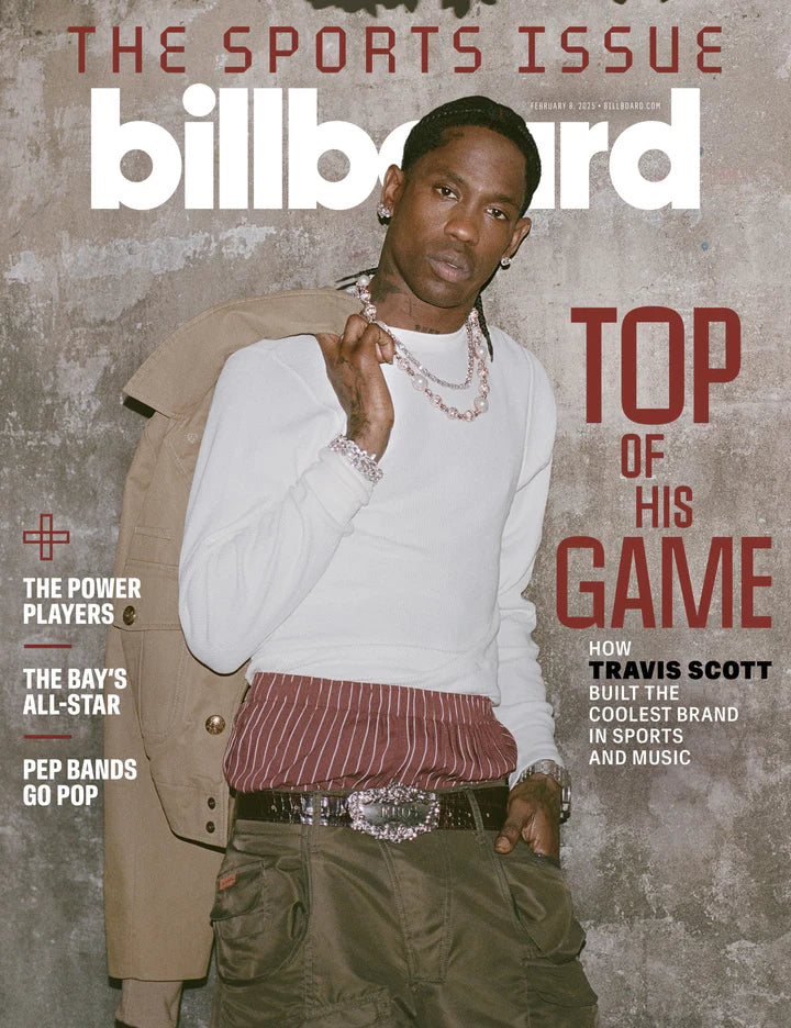 Billboard Magazine Feb 8th 2025 Travis Scott