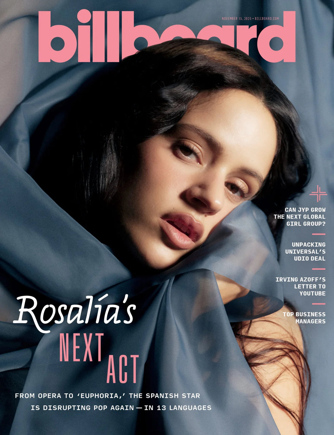 Billboard Magazine November 2025 Rosalia