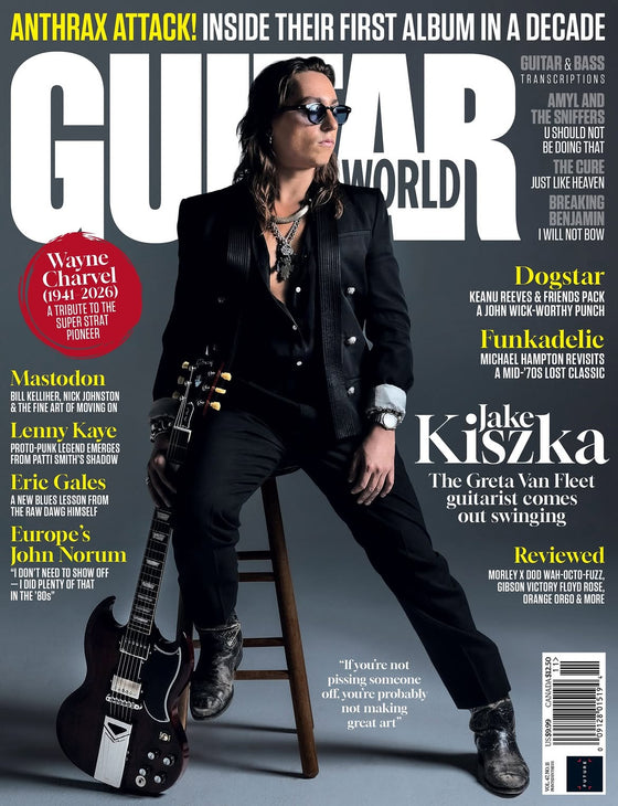 Guitar World Magazine Vol. 47 No. 11 2026 – Jake Kiszka Greta Van Fleet