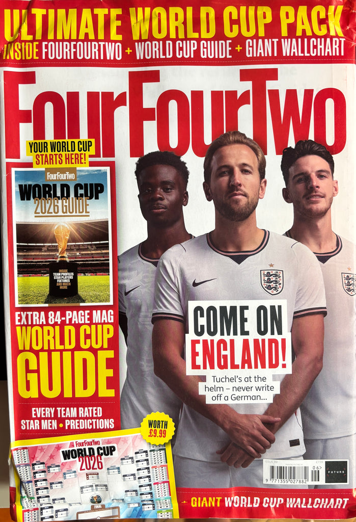 FourFourTwo Magazine – Ultimate World Cup 2026 Pack + Giant Wall Chart