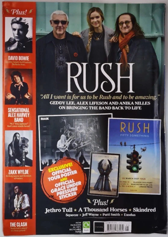 Classic Rock Magazine (UK) May 2026 (352) - Rush + Official Tour Poster Issue