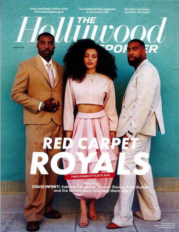 Hollywood Reporter Magazine April 2026 Chase Infiniti Connor Storrie James Yardley
