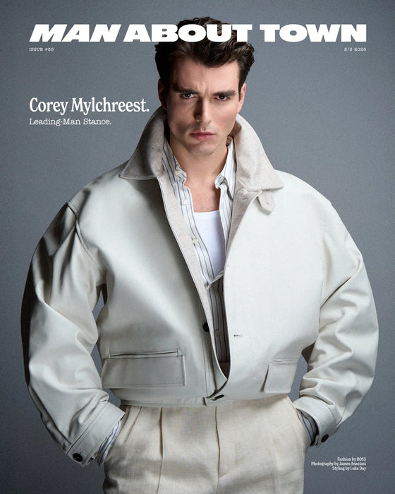 Man About Town Magazine Issue 38 2026 - Corey Mylchreest Cover