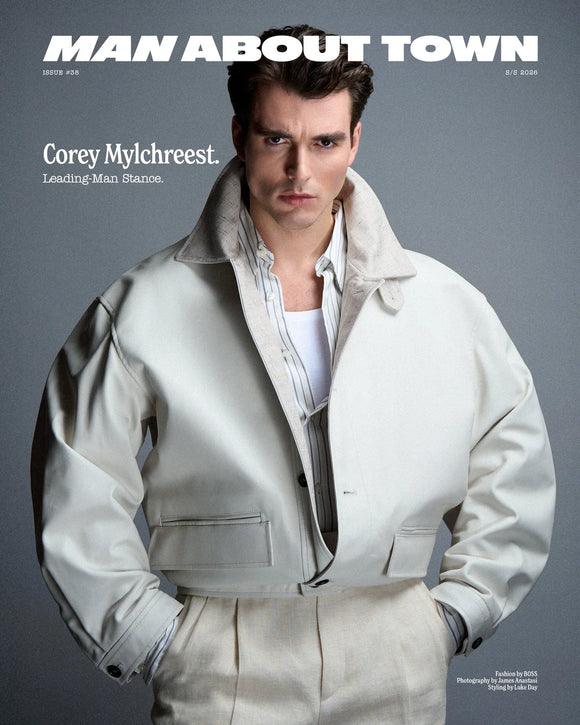 Man About Town Magazine Issue 38 2026 - Corey Mylchreest Cover