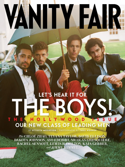 VANITY FAIR Magazine Annual Hollywood Issue 2025 - Jonathan Bailey, Riz Ahmed, Andrew Garfield, Harris Dickinson