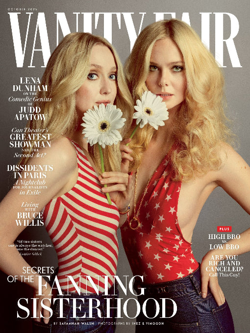 VANITY FAIR MAGAZINE - OCTOBER 2025 - Dakota Fanning and Elle Fanning