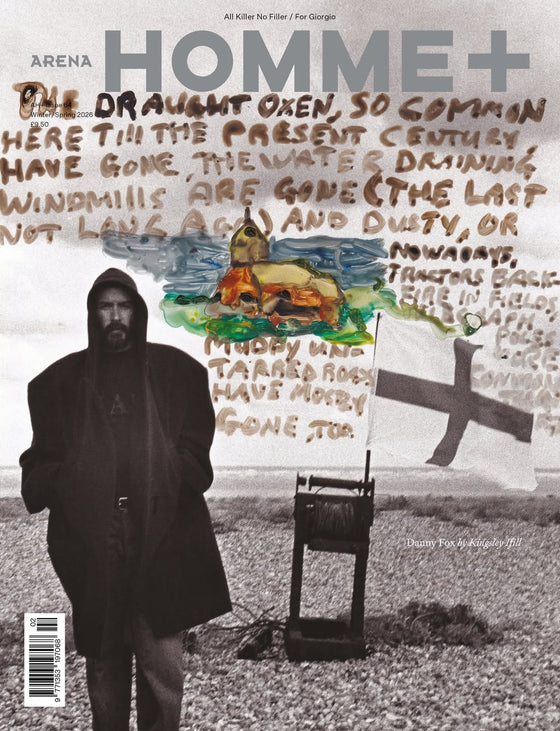 Arena Homme+ magazine Winter/Spring 2026 Danny Fox by Kingsley Ifill