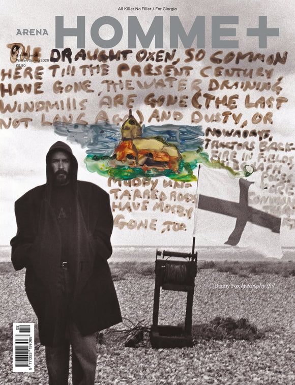 Arena Homme+ magazine Winter/Spring 2026 Danny Fox by Kingsley Ifill