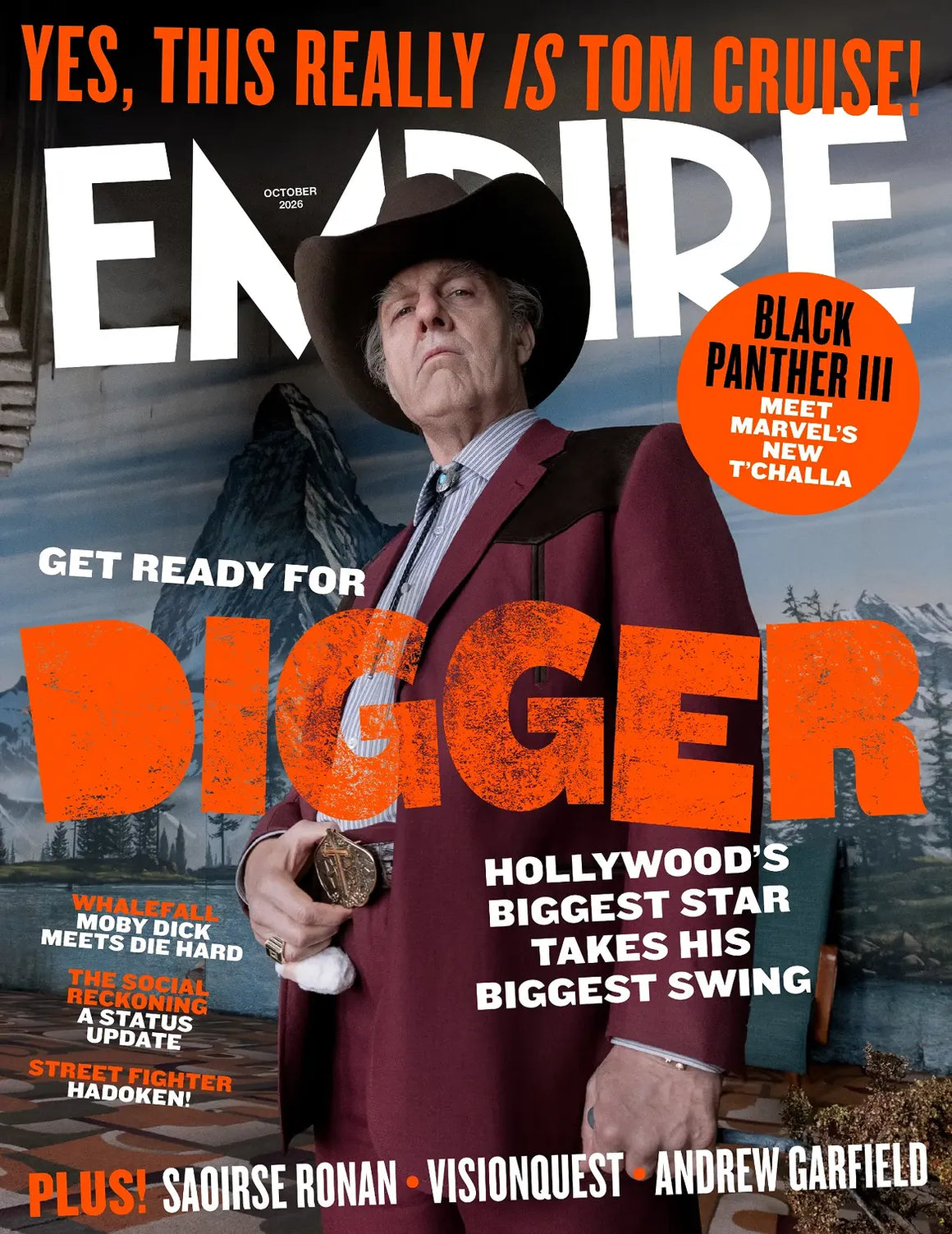 Empire Magazine October 2026 - Digger, Tom Cruise