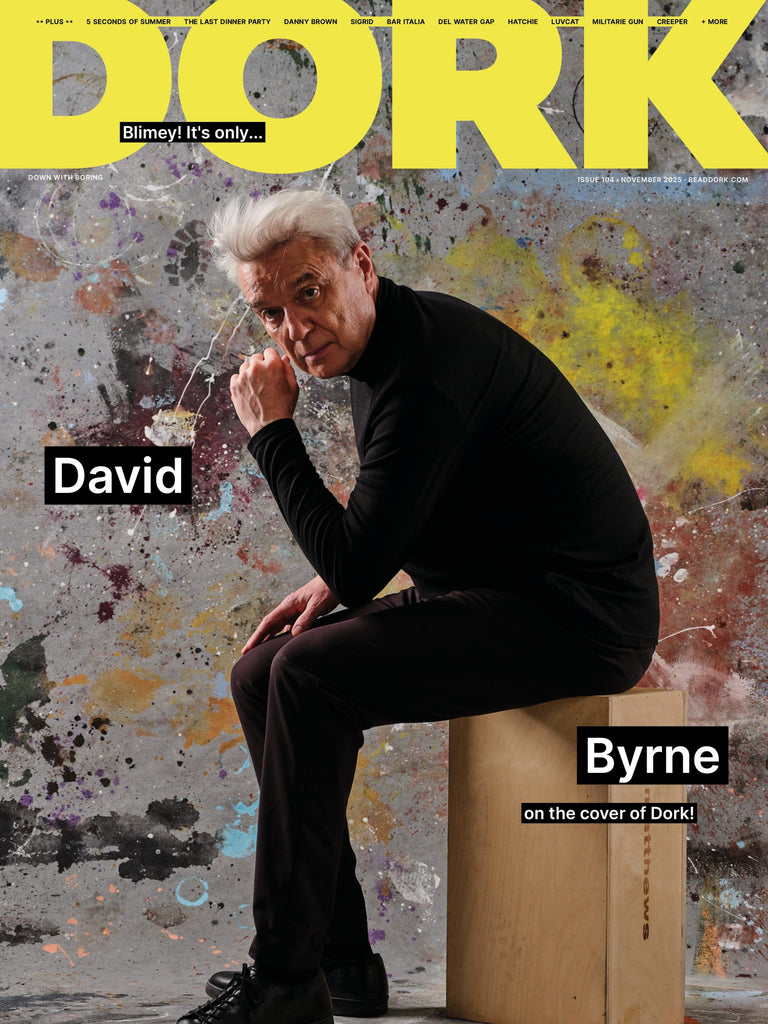 Dork David Byrne cover November 2025 (Pre-Order)