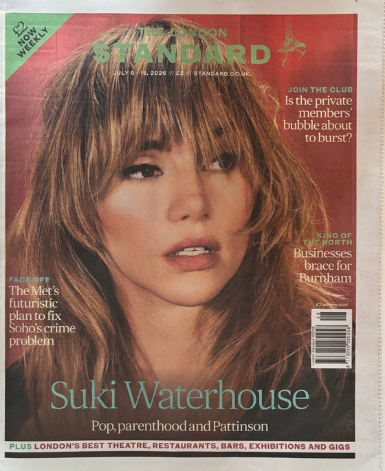 The London Standard 9-15 July 2026 - Suki Waterhouse