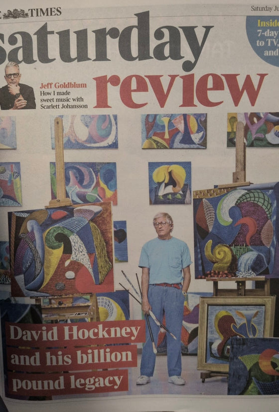 Times Saturday Review June 20 2026 - David Hockney