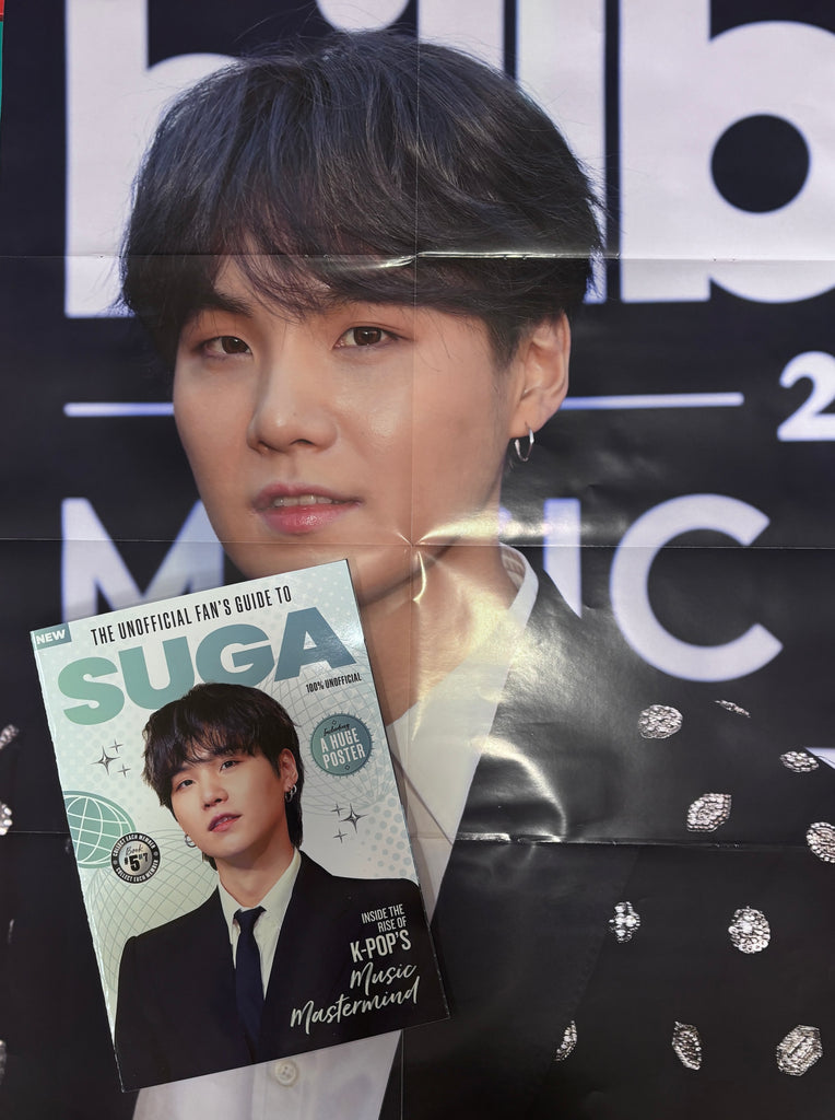 SUGA BTS Magazine Guide 2026 + Huge Poster