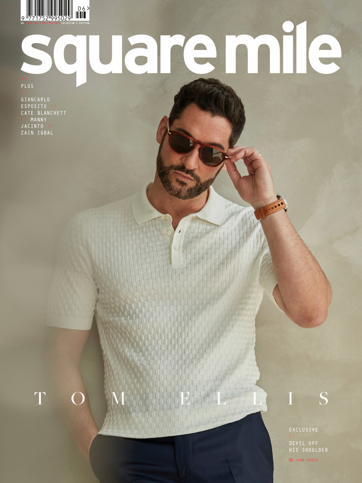 SQUARE MILE Magazine - Tom Ellis 2025 - YourCelebrityMagazines