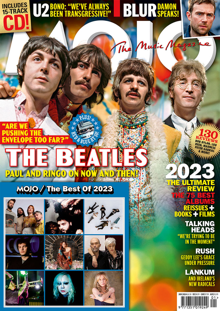 MOJO January 2024 The Beatles Paul McCartney & Ringo Starr U2