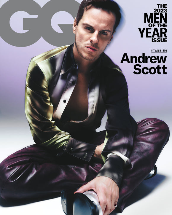 BRITISH GQ Nov/Dec 2023 Andrew Scott Collectors Cover