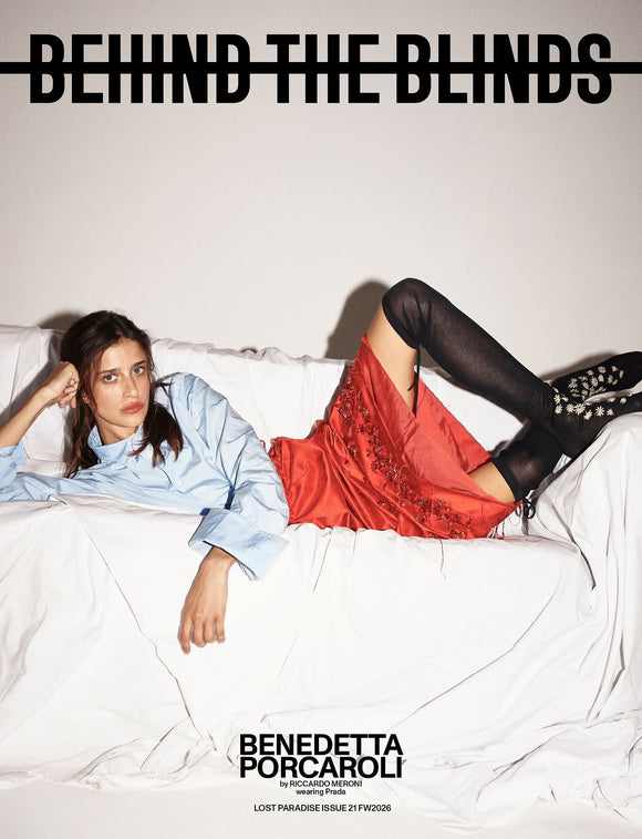 Behind The Blinds Magazine Issue 21 Lost Paradise 2026 - Benedetta Porcaroli (Pre-Order)