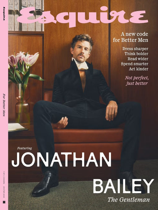 British Esquire Magazine (UK) - Winter 2025 - Jonathan Bailey Collectors Cover