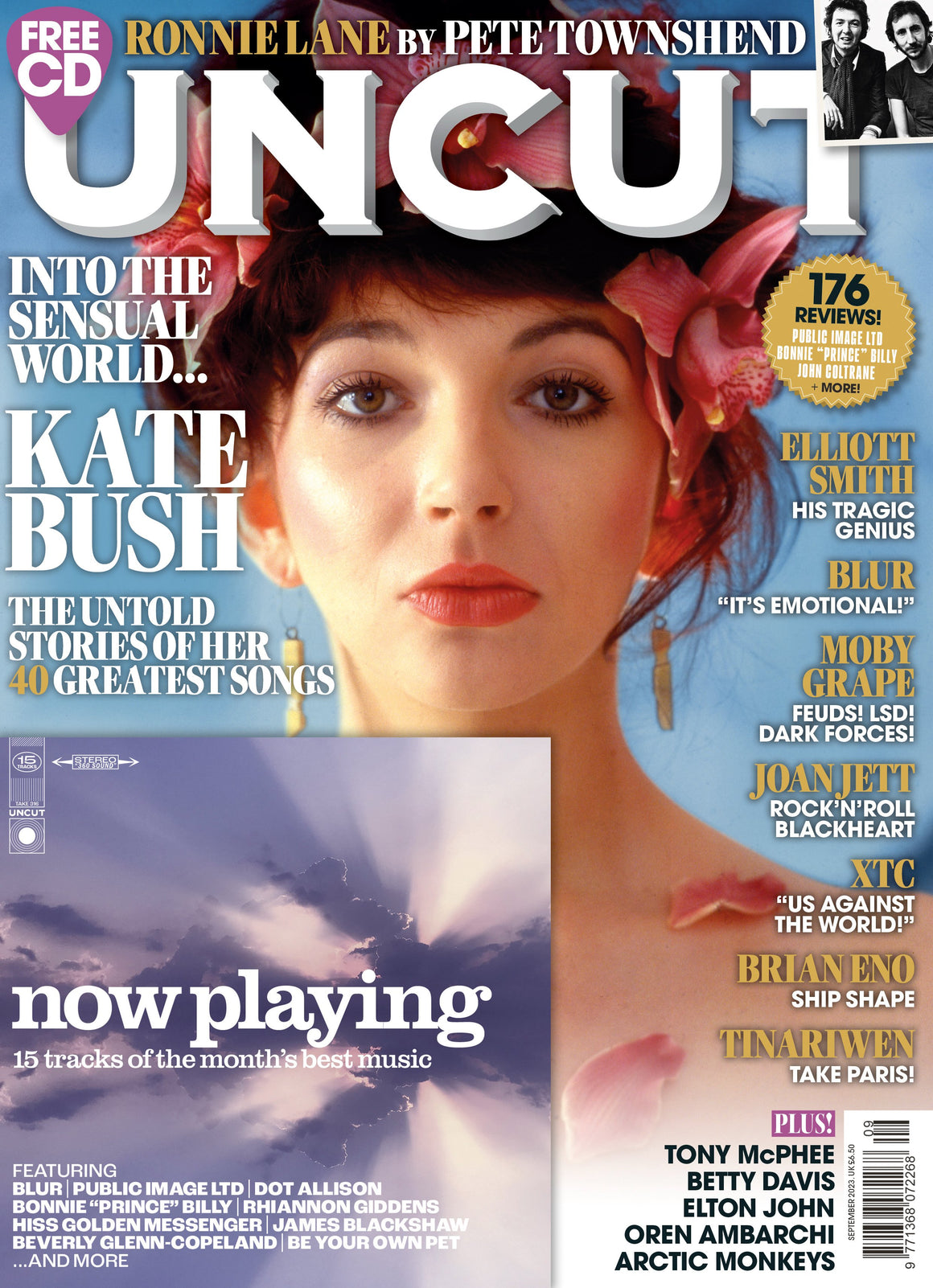 UNCUT Magazine Issue 316: September 2023 KATE BUSH Elton John Pete Townshend Who