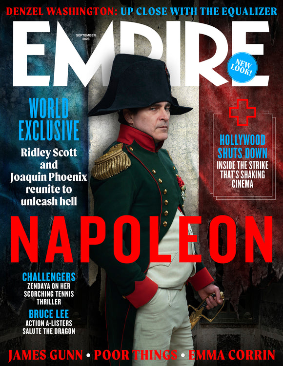 Empire Magazine September 2023: NAPOLEON WORLD EXCLUSIVE Joaquin Phoenix