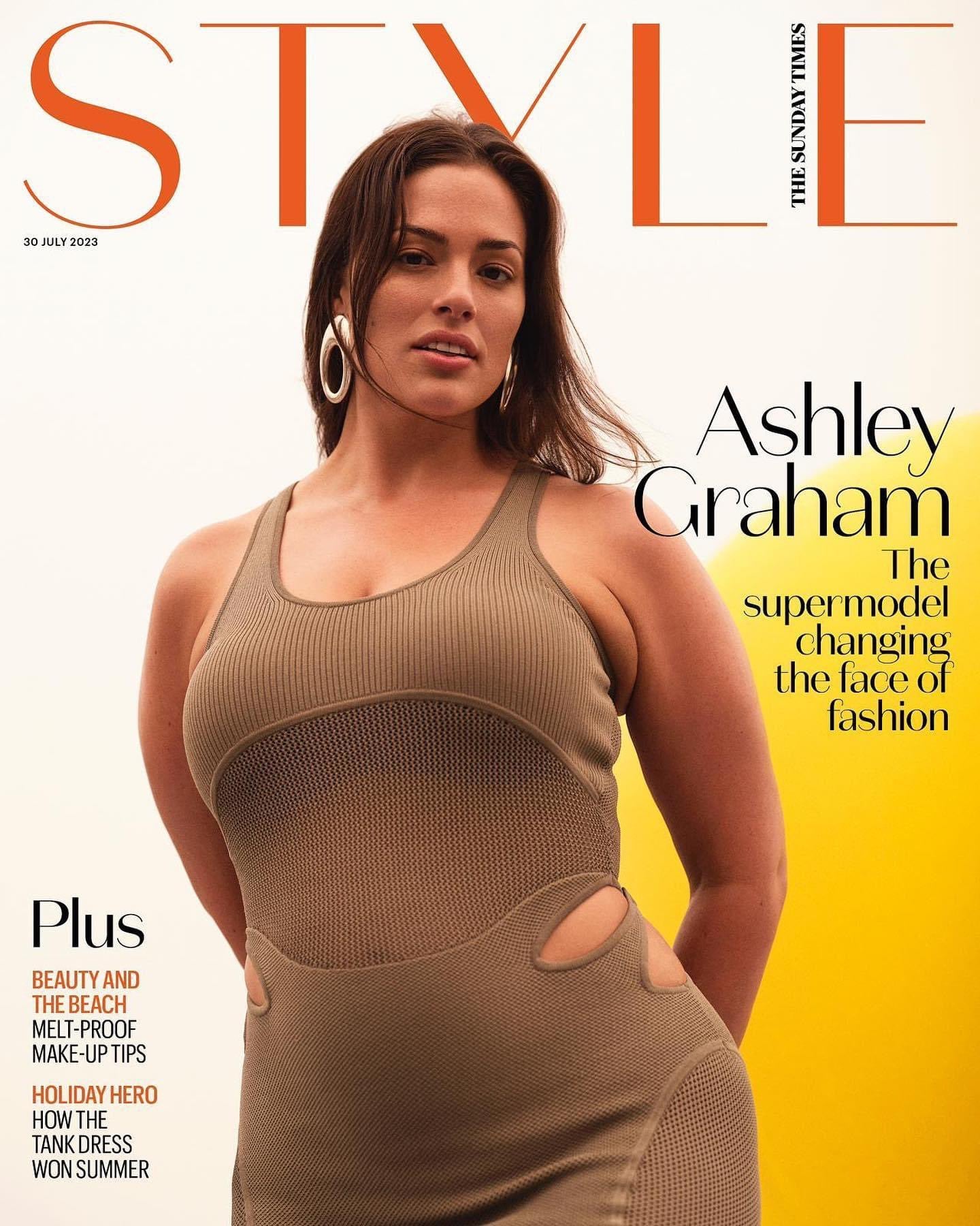 STYLE magazine 30th July 2023 Ashley Graham Cover - YourCelebrityMagazines