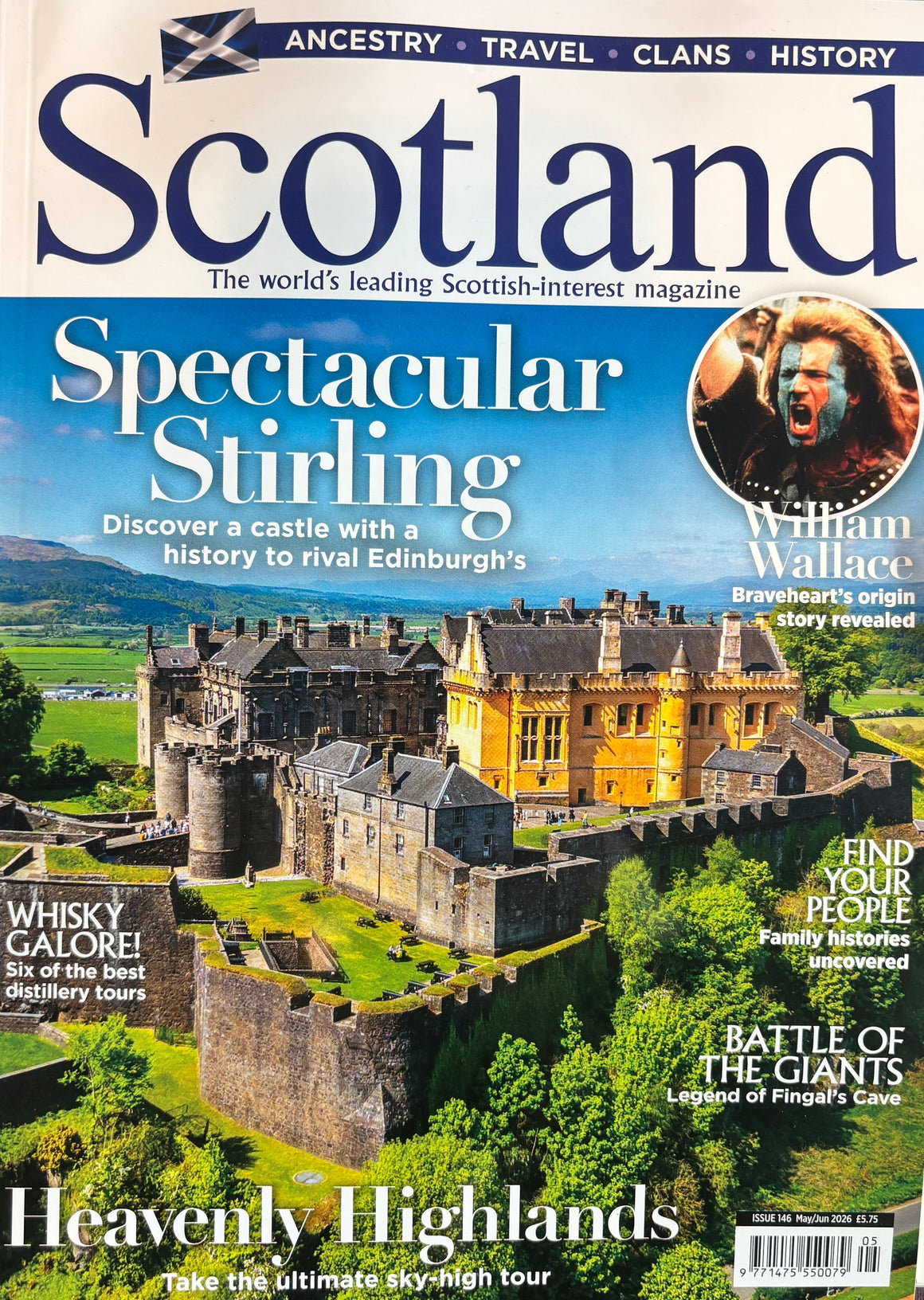 Scotland Magazine – Issue 146 – May June 2026 – Spectacular Stirling