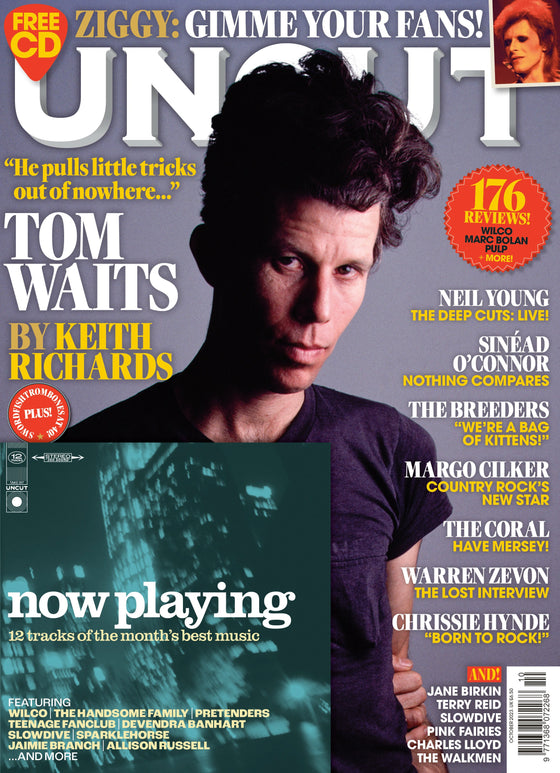 UNCUT Magazine Issue 317: October 2023 TOM WAITS By Keith Richards & Free CD