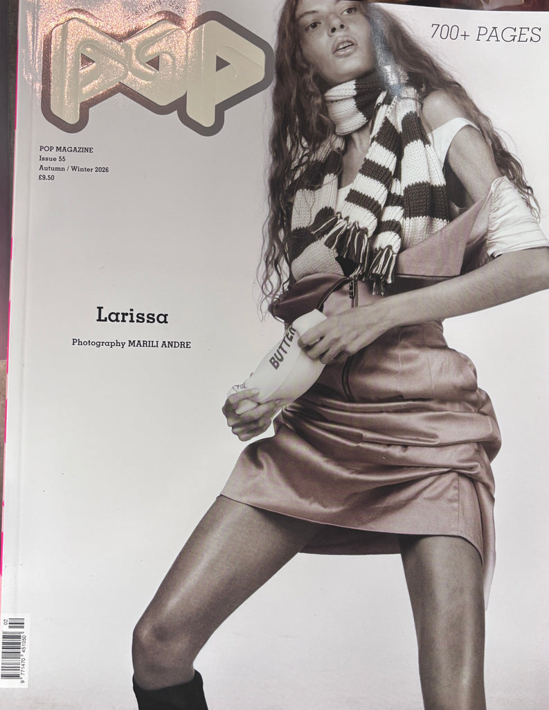 POP Magazine Issue 55 - Autumn / Winter 2026 - Larissa Cover #2 By Marili Andre