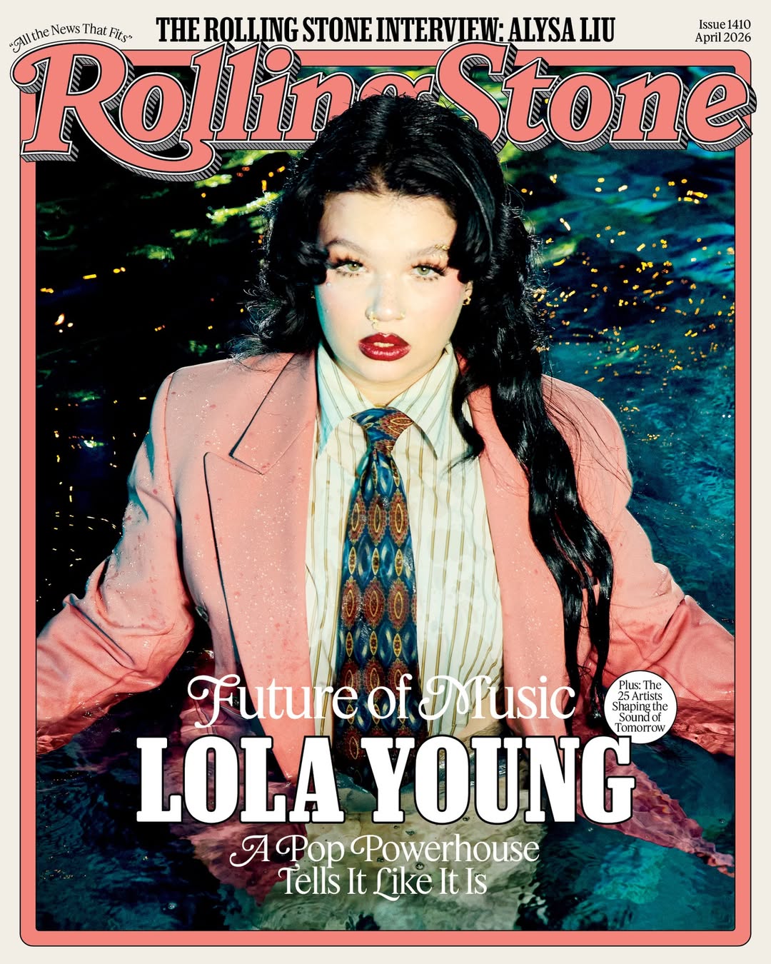 ROLLING STONE MAGAZINE - April 2026  - Lola Young - Alysa Liu