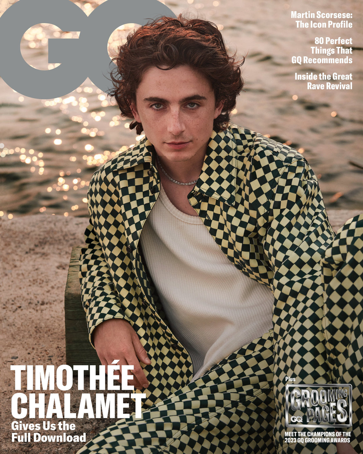 BRITISH GQ Magazine November 2023 Timothee Chalamet Collectors Cover #1
