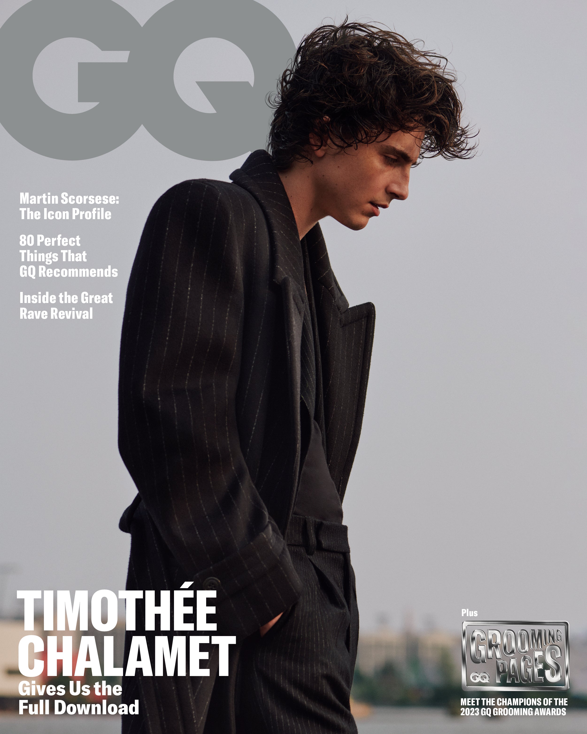 BRITISH GQ Magazine November 2023 Timothee Chalamet Collectors