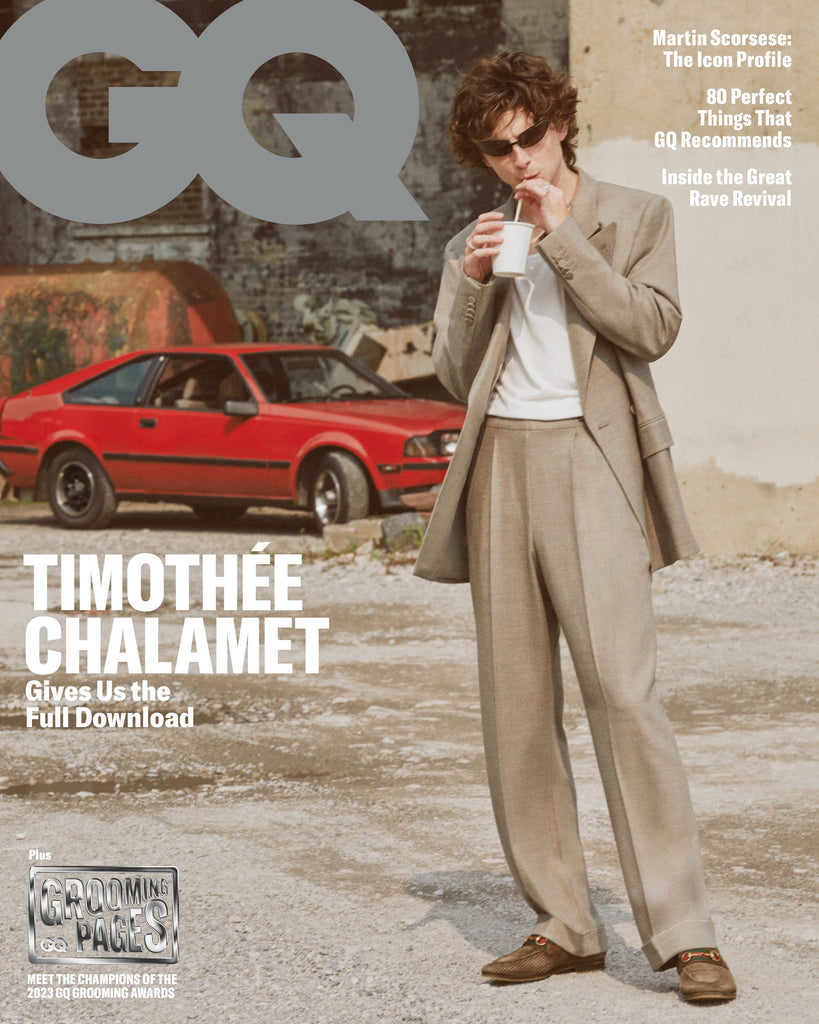 BRITISH GQ Magazine November 2023 Timothee Chalamet Collectors Cover #4