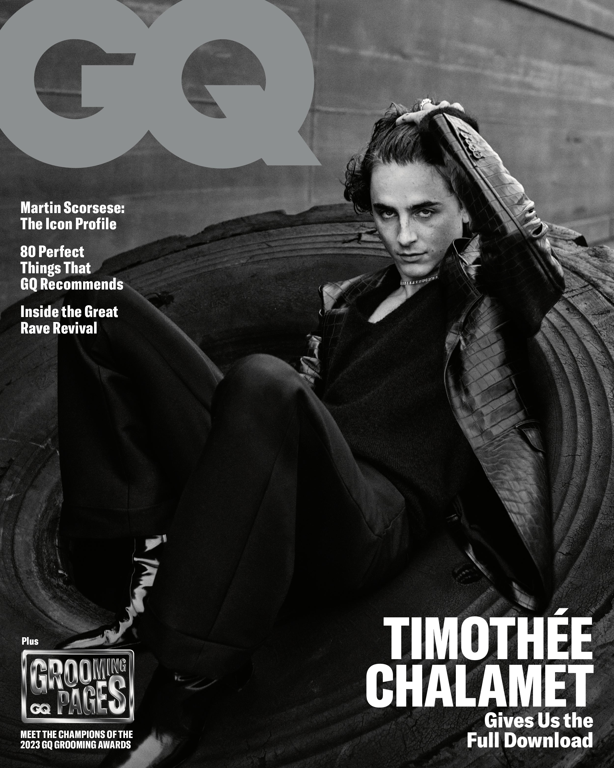 BRITISH GQ Magazine November 2023 Timothee Chalamet Collectors Cover ...