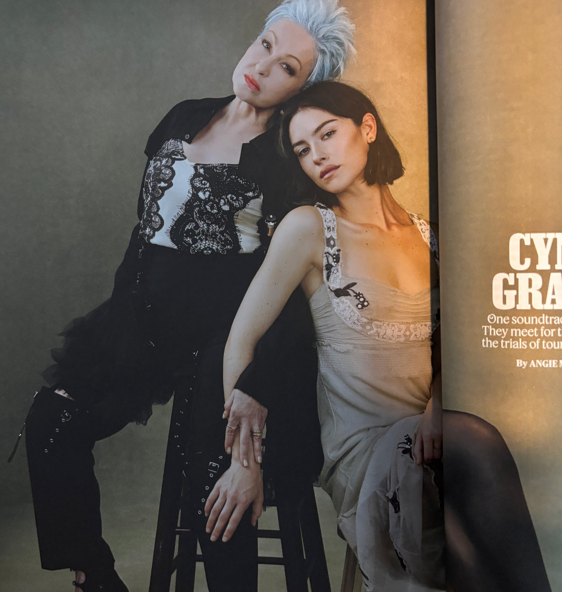 Rolling Stone UK Issue 26: Cyndi Lauper & Gracie Abrams (Musicians on Musicians feature)