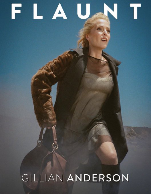 Flaunt Magazine - Gillian Anderson 