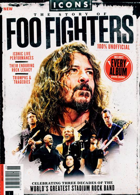 Icons Series magazine #68 - The Story of Foo Fighters