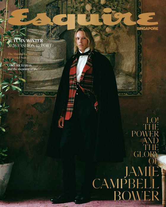 Esquire Singapore Autumn/Winter 2026 – Jamie Campbell Bower
