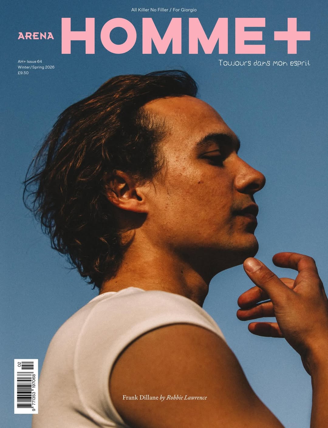 ARENA HOMME+ #64 - Frank Dillane