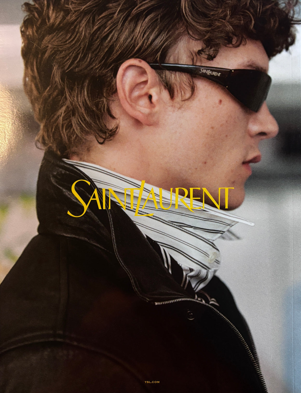 HERO Magazine Issue 36 2026 - Connor Storrie Saint Laurent Ad back cover