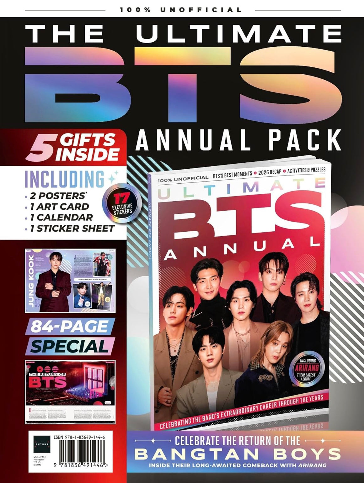 The Ultimate BTS Annual 2026 Magazine Pack + 5 Gifts